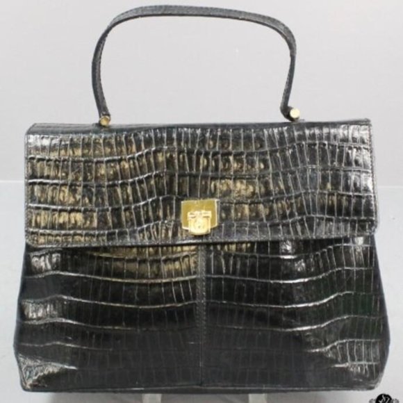 Etienne Aigner Bags Vintage Etienne Aigner Crocodile Embossed